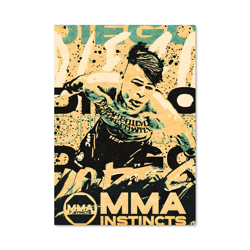 Poster Oma Instinct – affiche MMA